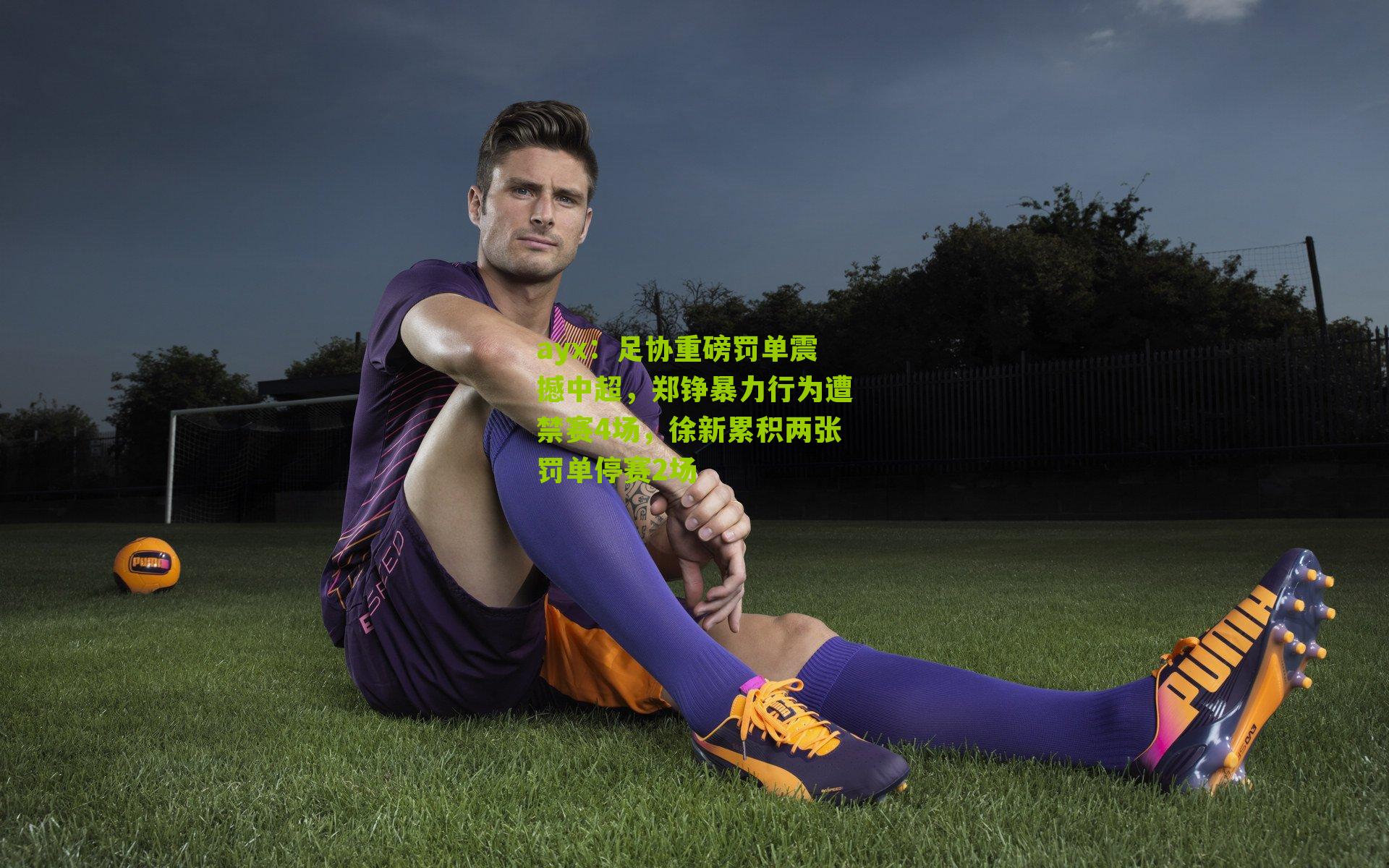 足协重磅罚单震撼中超，郑铮暴力行为遭禁赛4场，徐新累积两张罚单停赛2场